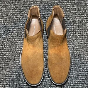 Saks Fifth Avenue Men's Brown Suede Boots